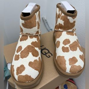 Cow print UGGS